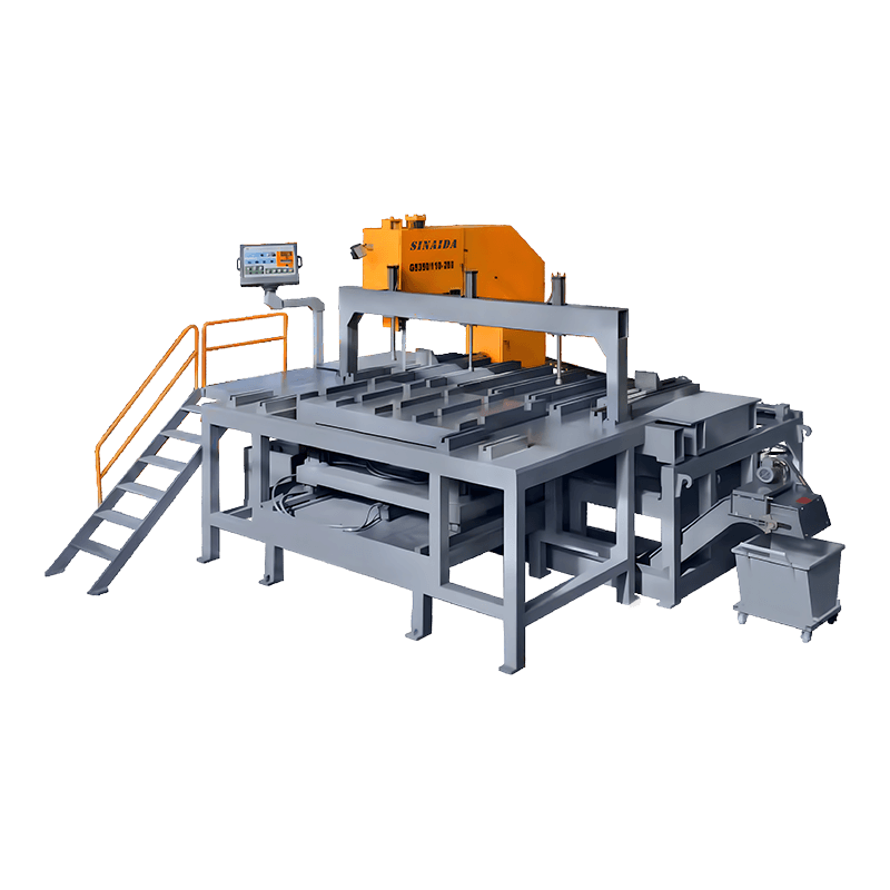 G5350/110-260 G5360/40-100 High Speed Rotation CNC Beam Band Sawing Machine Servo Motor Power Hydraulic