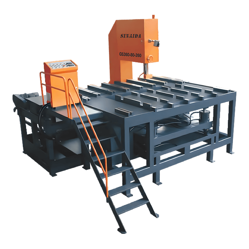 G5360-80-260 G5385-100-350 Metal Steel Cutting Sawing Vertical Band Saw machines