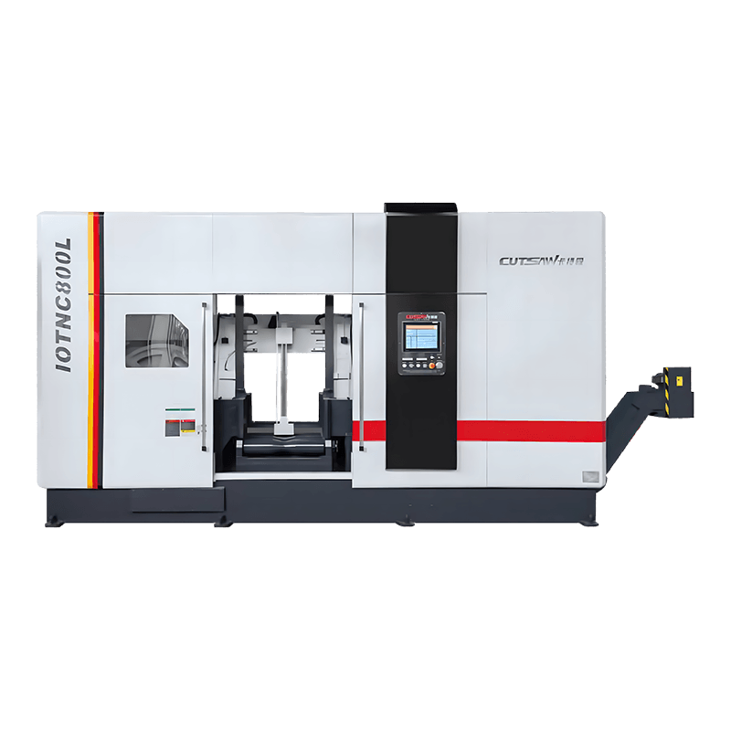 IOTNC800L Intelligent CNC Automatic Metal Cutting Horizontal Band Saw Machine