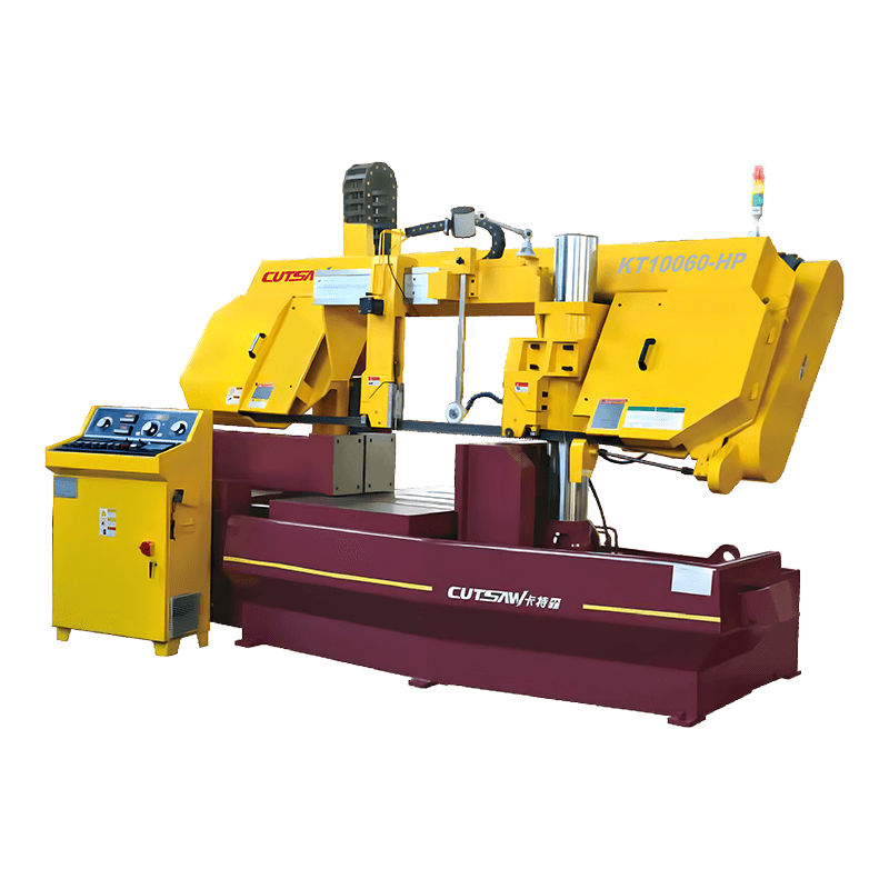 KT10060-HP Heavy-Duty Steel Frame CNC Automatic Metal Cutting Band Saw machine
