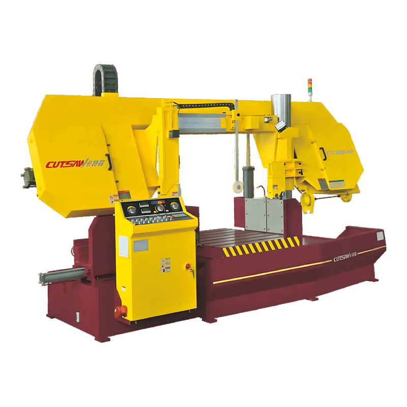 KT12080-HP Horizontal Double Column Band Saw Machine Multifunctional Hydraulic