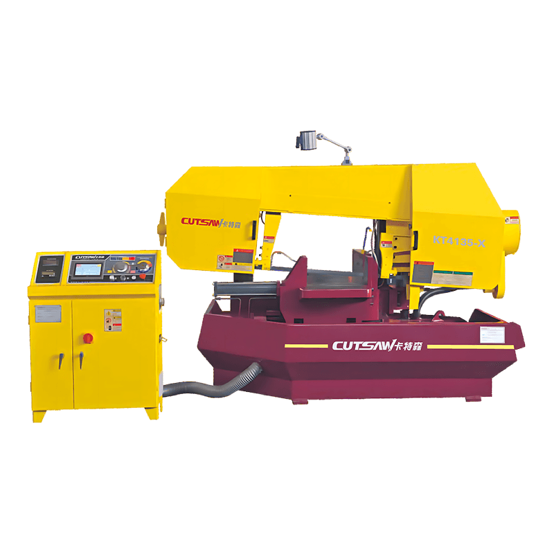 KT4135-X Mitre Saw Machine Automatic Horizontal Metal Cutting Band Saw Machine