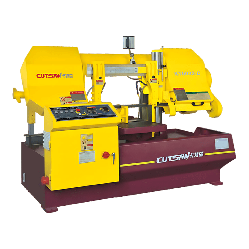 KT5032-C Horizontal Semi Automatic Band Saw machine for Metal