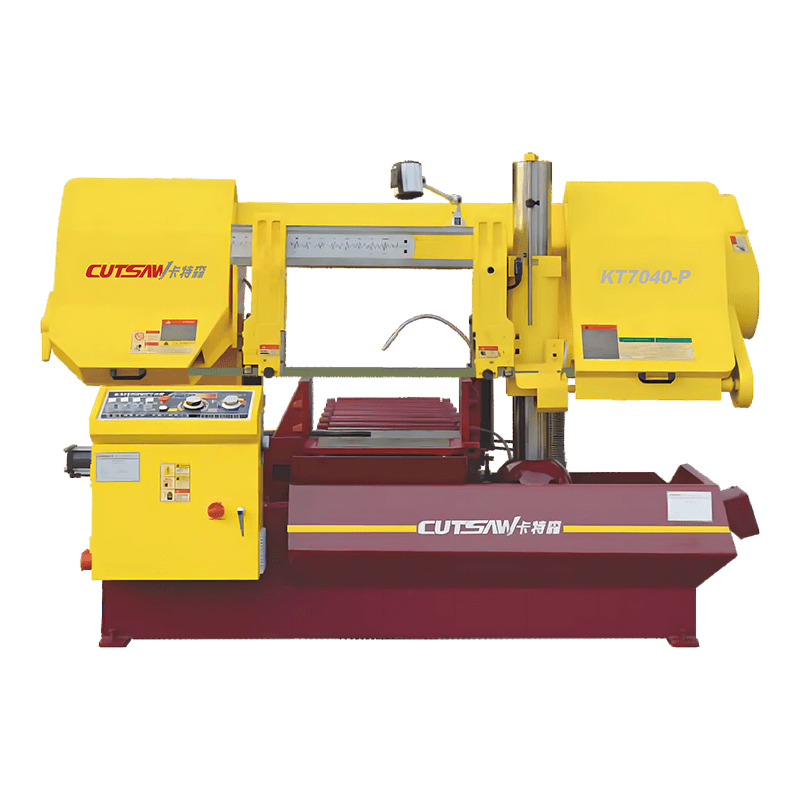 KT7040-P Semi-automatic Band saw Pipe Cutting Machine Metal Band Sawing Machine