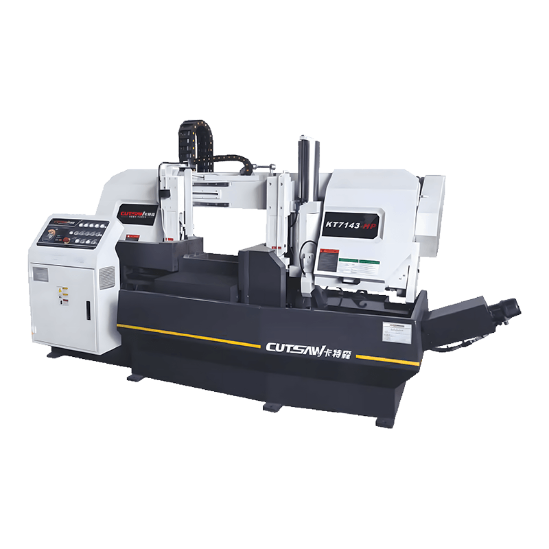 KT7143-HP CE Semi Automatic Metal Band Saw Cutting Machine